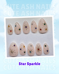 Star Sparkle Press On Nails